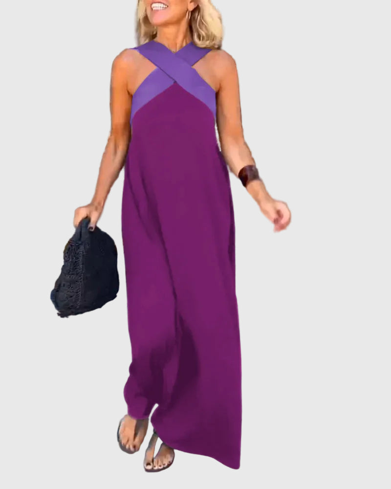 Elena | Graceful Flowing Maxi Dress