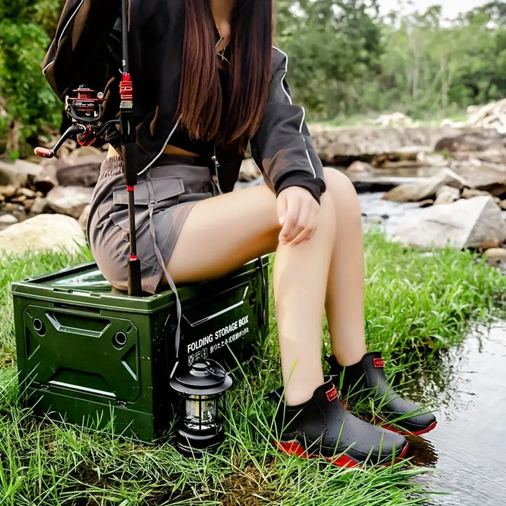 MICHAELA™ OUTDOOR WATERPROOF ANTI SLIP RAIN BOOTS