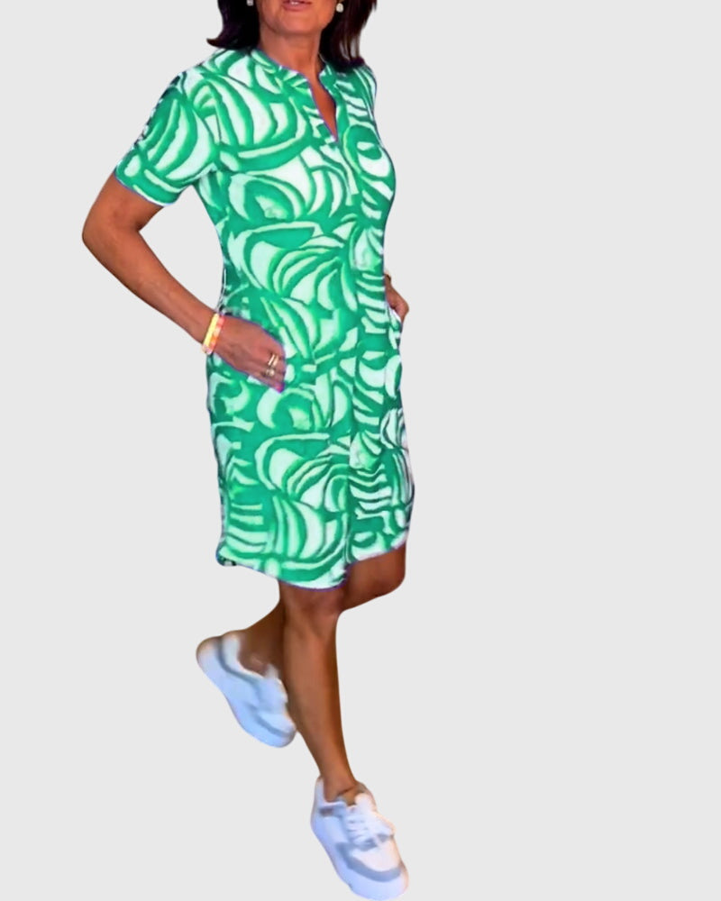 Elle™ | Flattering Avenue Walk Dress