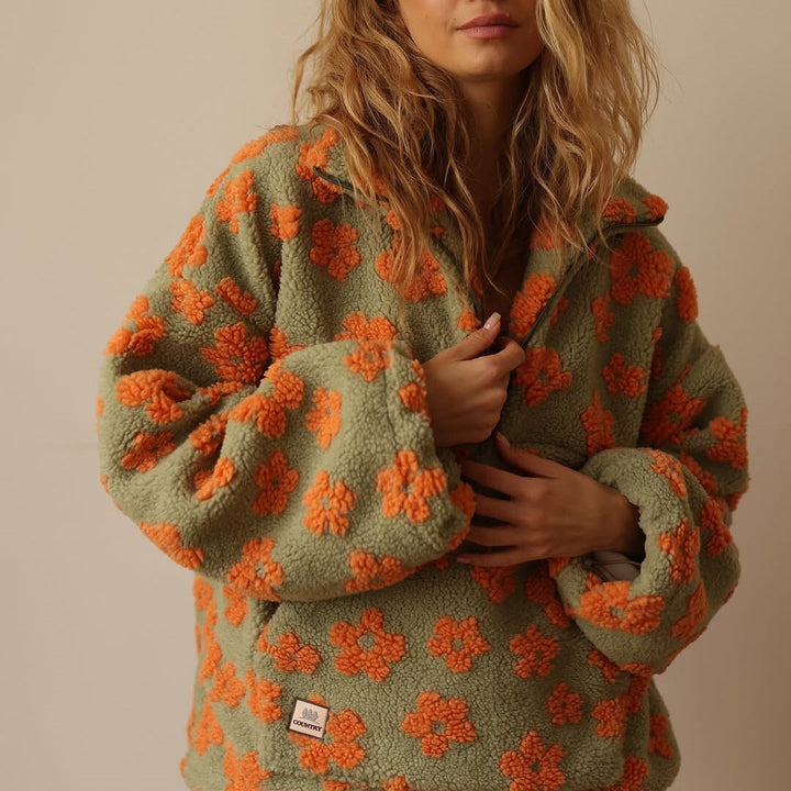 Daisy | Fleece Pullover Bloom