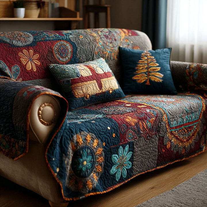 Roos | Boho – Handgemaakte bankhoes