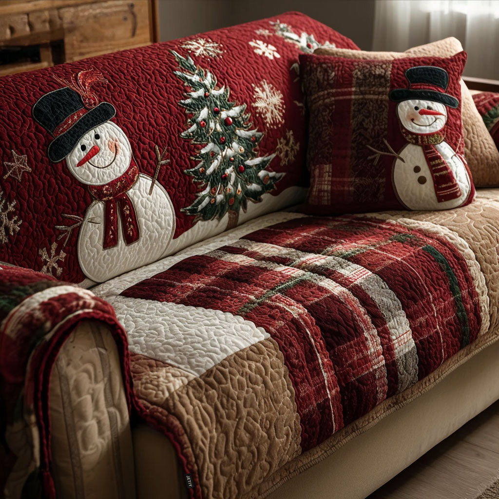 Hanneke | Kerst patroon – Handgemaakte bankhoes