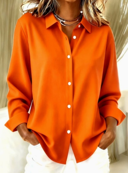 Juliane | Elegant Button Blouse