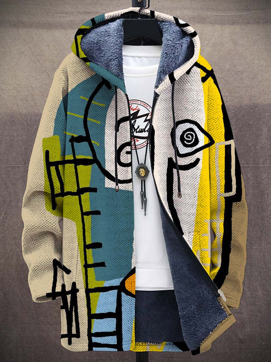 Joanna - Luxury, artistically inspired zip-up hoodie