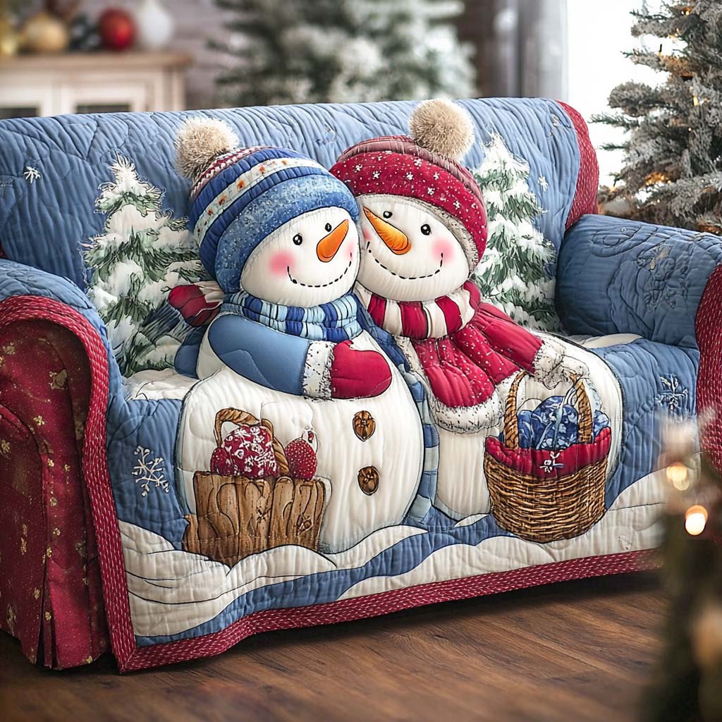 Tiny | Kerst patroon – Handgemaakte bankhoes