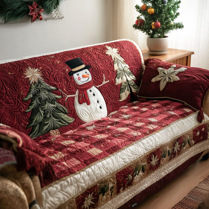 Wilma | Kerst patroon – Handgemaakte bankhoes
