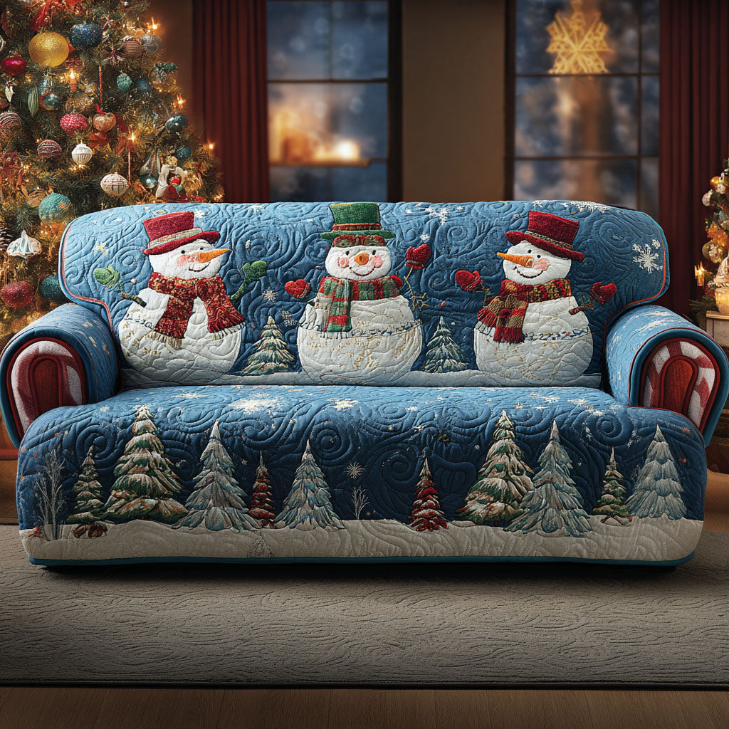 Jacqueline | Winterpatroon – Handgemaakte bankhoes