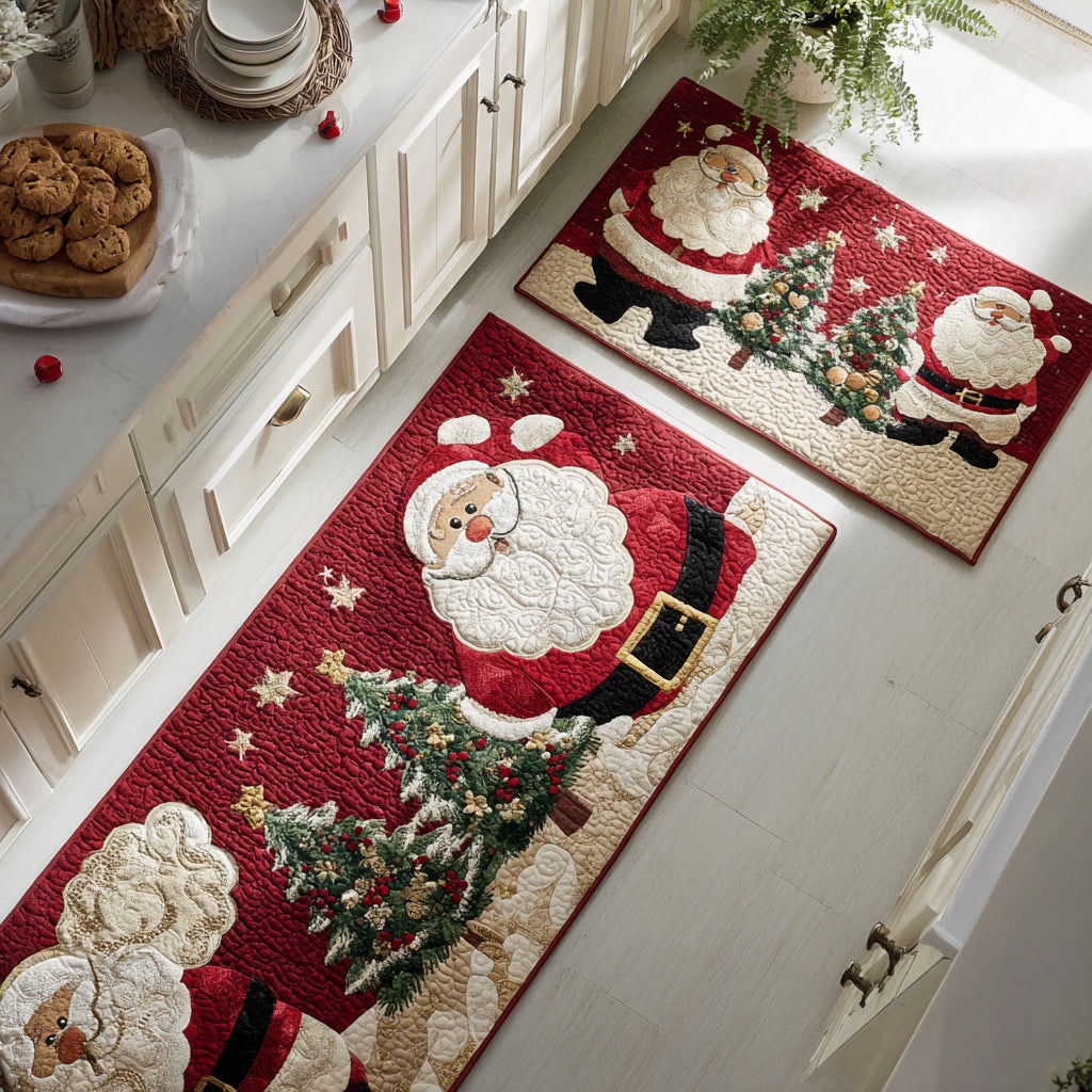 Estrella – Keukenmatten (2-delige set) – Kerstman