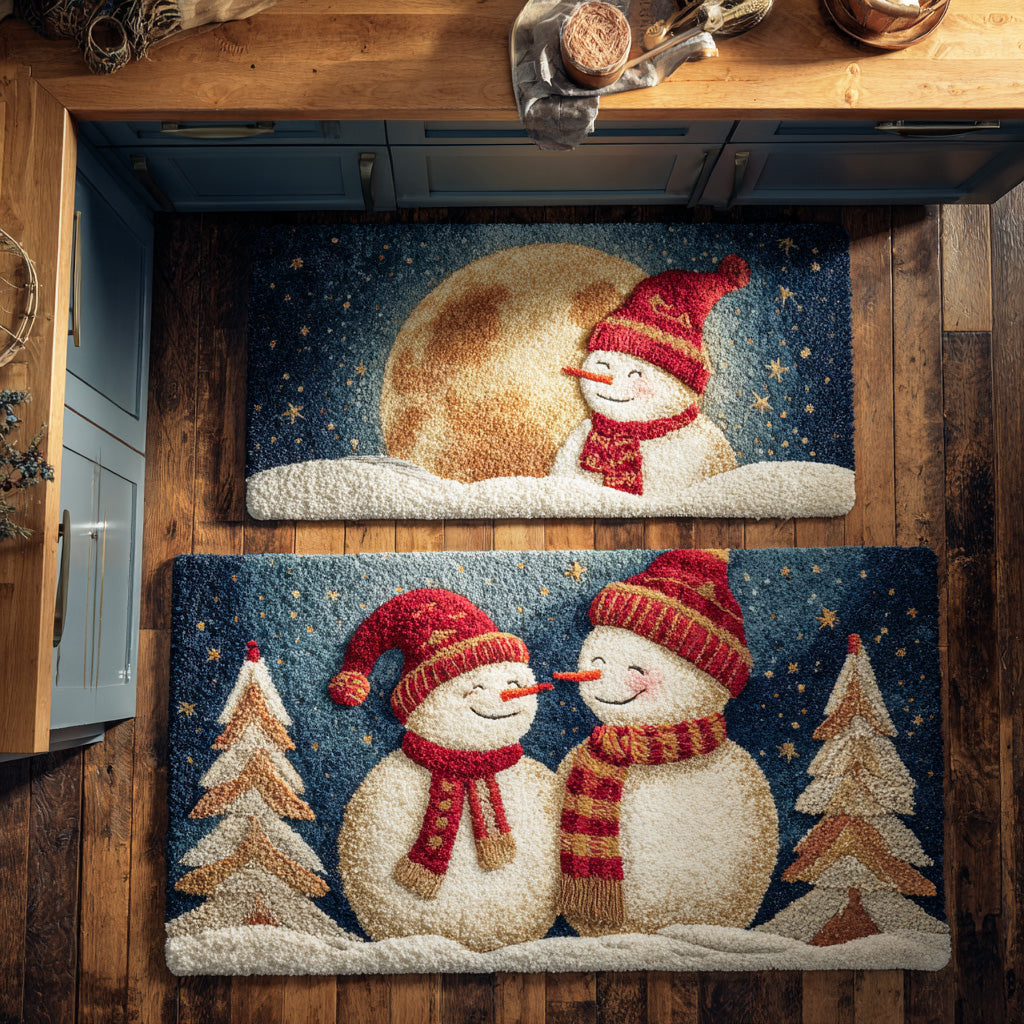 Fatima – Keukenmatten (2-delige set) – Sneeuwpret