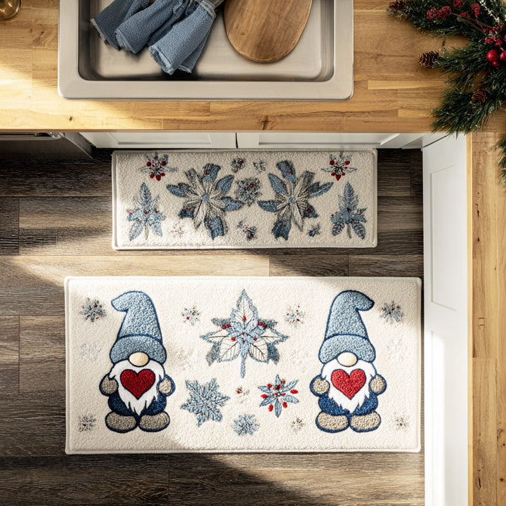 Helena – Keukenmatten (2-delige set) – Kerstfeest