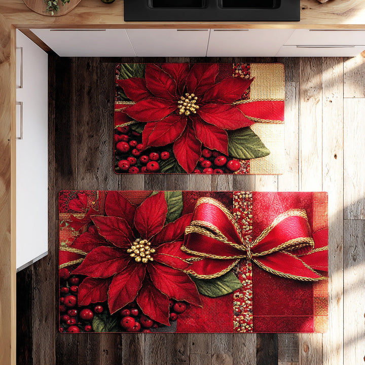 Jaida – Keukenmatten (2-delige set) – Kerstfeest