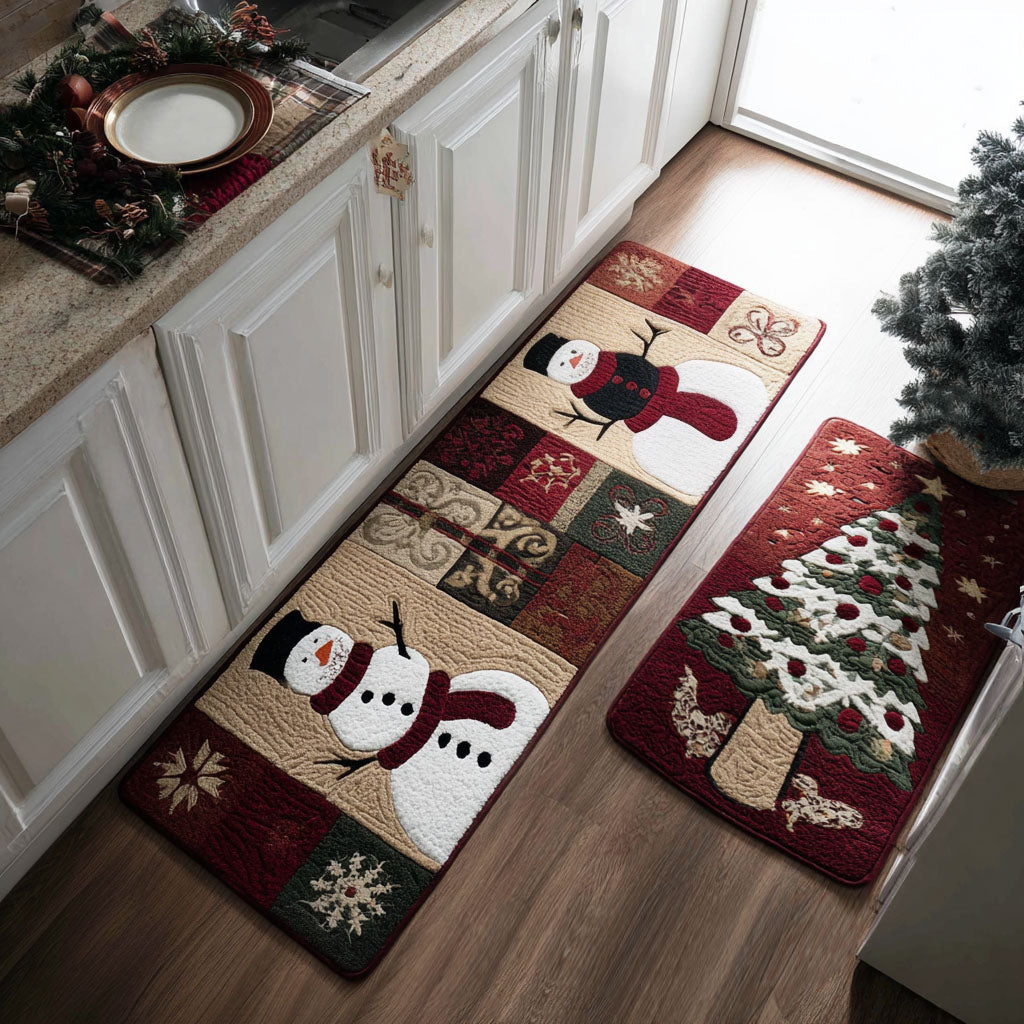 Kennedy – Keukenmatten (2-delige set) – Knusse kerst