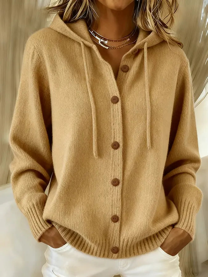 Lorayne | Cozy Button Cardigan