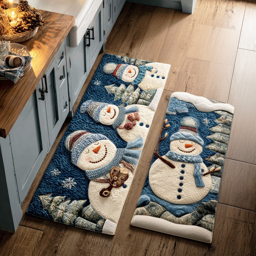 Milan – Keukenmatten (2-delige set) – Winterlandschap