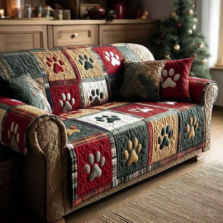 Petra | Kerst patroon – Handgemaakte bankhoes