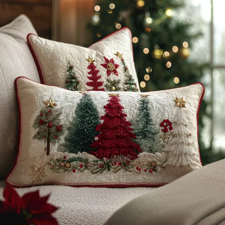 Quilted Decorative Pillowcase - Frozen Wonder