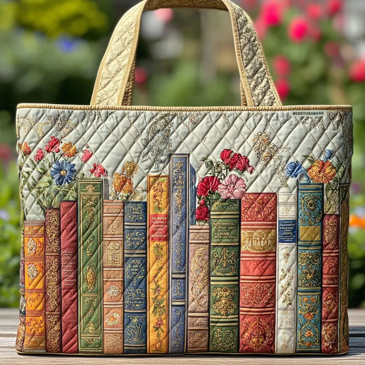Gewatteerde tas – Magische bibliotheek