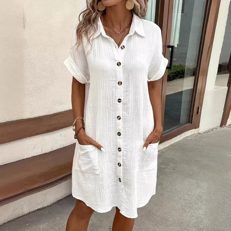 Elodie   | Elegant Shirt Dress