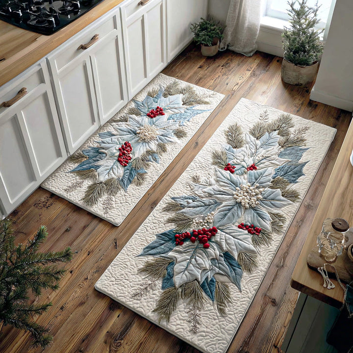 Sage – Keukenmatten (2-delige set) – Kerststerren