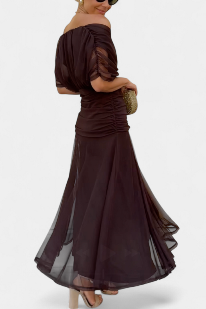 Eloria | Elegant Women's Dress | Romantic Long Floral Dress