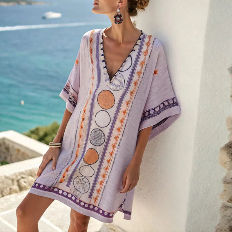 Esmee - Elegant & Comfortable Strand Dress for Effortless Beach Style