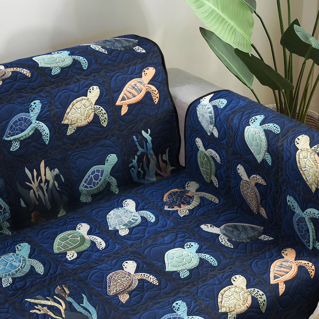 Wendy | Oceanic patroon – Handgemaakte bankhoes
