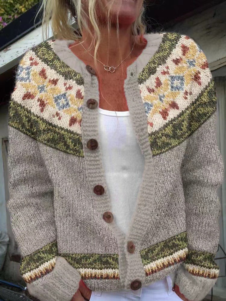Fall | Vintage Icelandic Cardigan