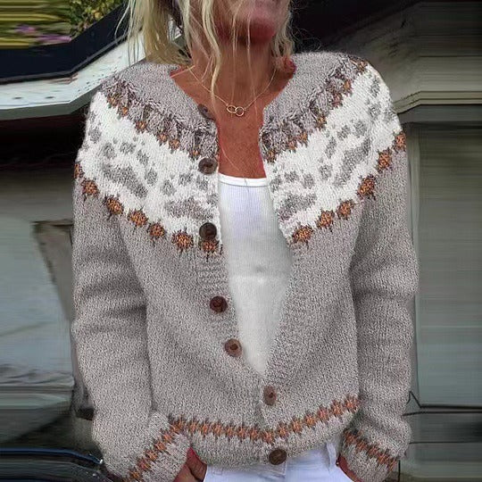 Maya | Vintage Icelandic Cardigan