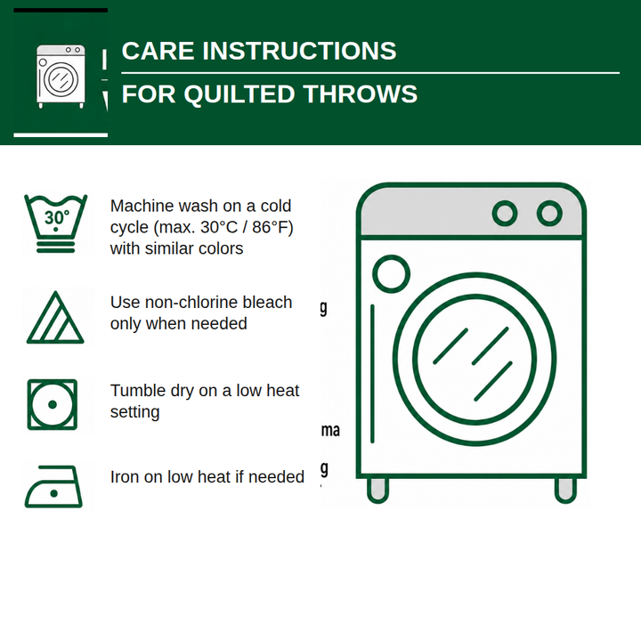 Eartha - Quilted Placemat - Blooming Hearts