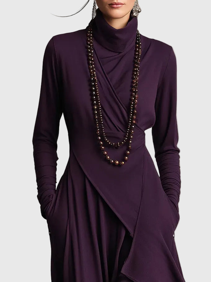 Violet | Maxi Pleated Dress