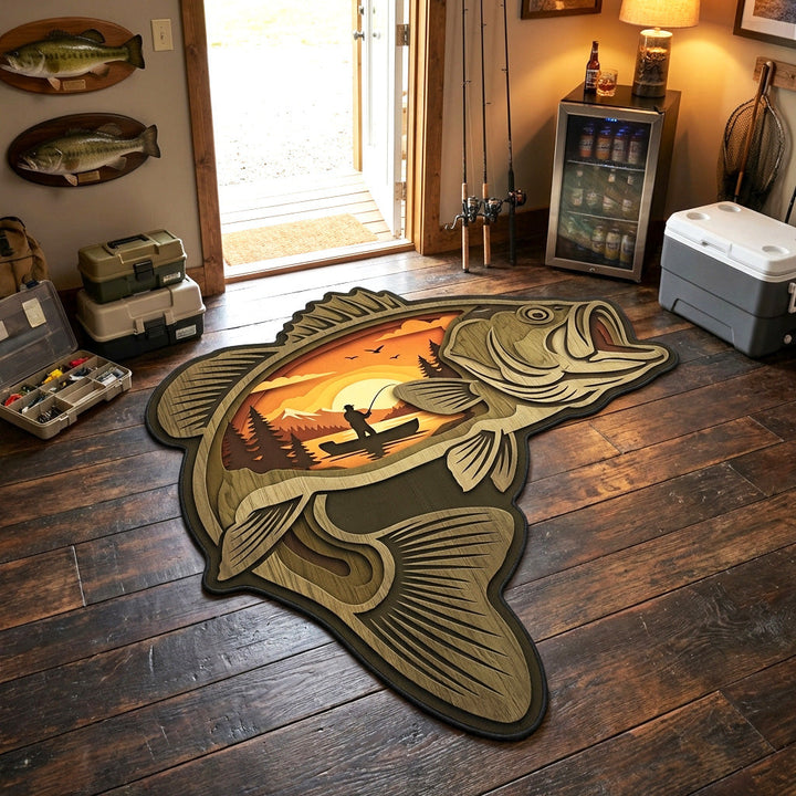 Yasmin - Shaped Rug - Sunset