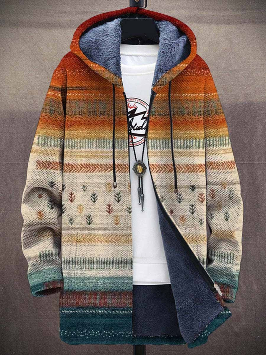Izabela - Luxurious, artistically inspired zip-up hoodie