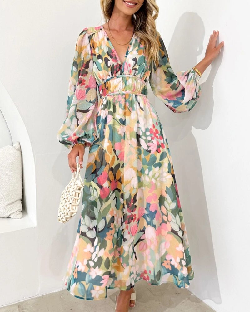 Daliah | Graceful Floral Dress