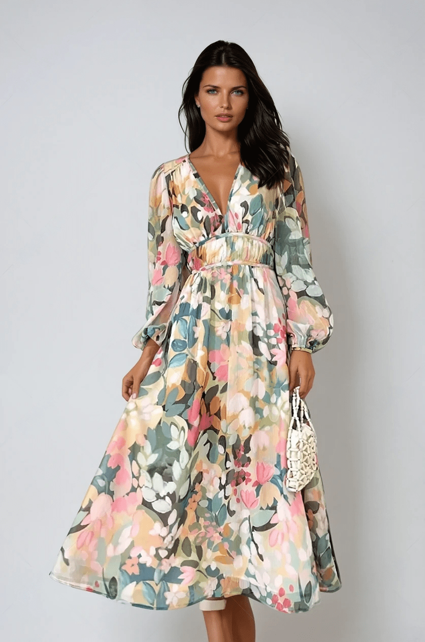 Daliah | Graceful Floral Dress